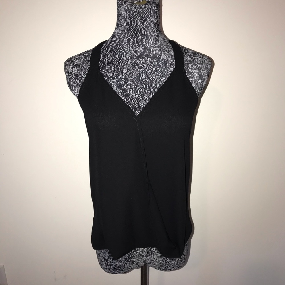 Black tank top